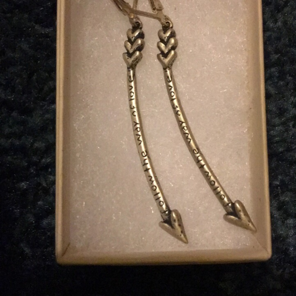 Visible Faith sterling Silver Earrings